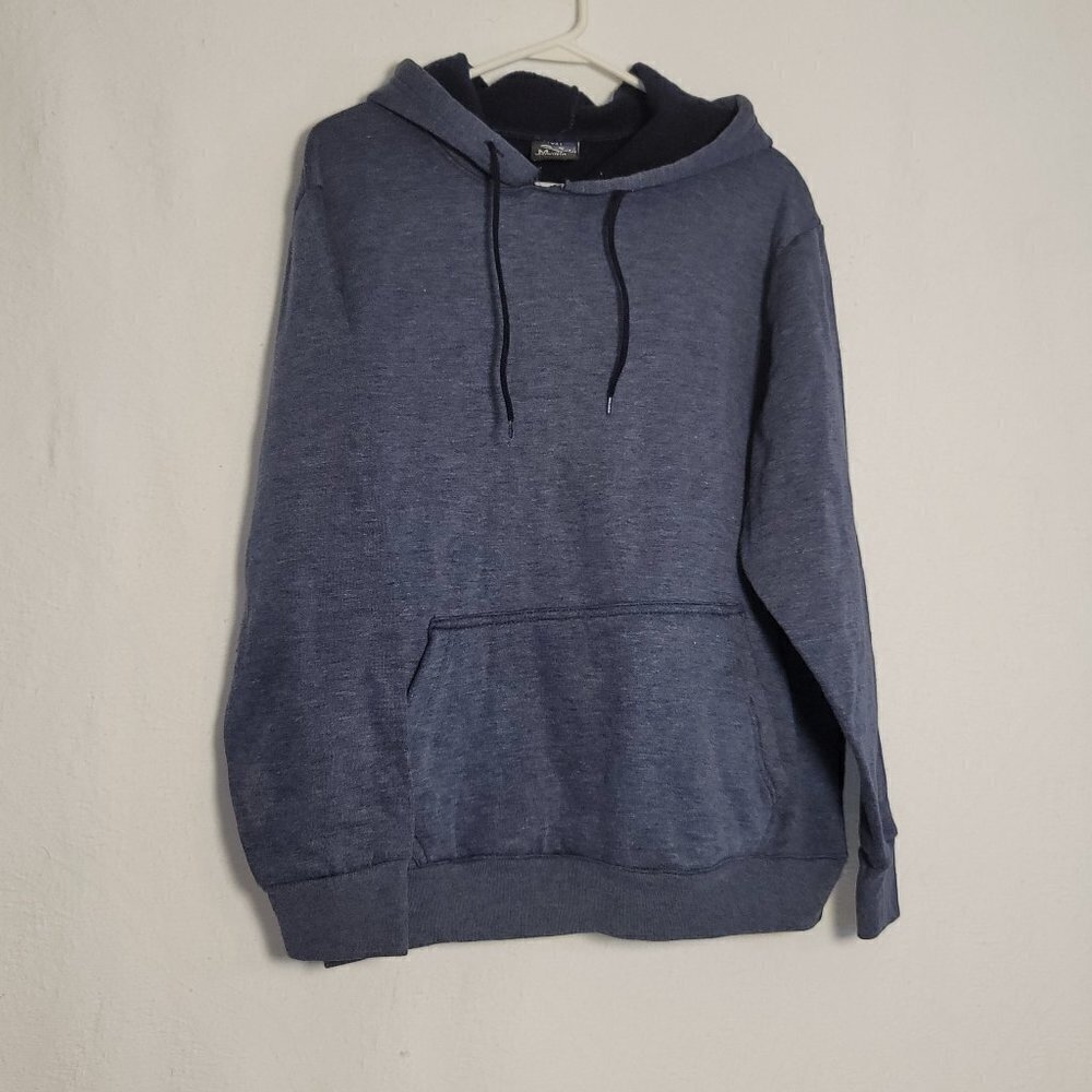 621. Victory HP Long Sleeve Hoodie Blue Sz M